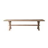 DINING TABLE XLEG TEAK 300 - DINING TABLES